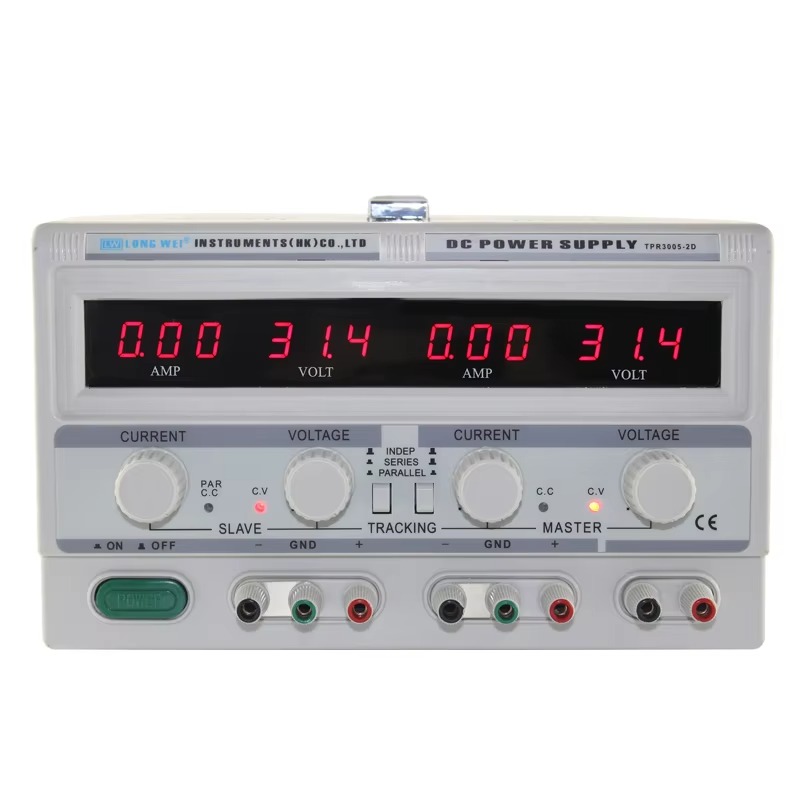 Dual Channel Linear Power Supply 30V 5A - TPR-3005-2D مصدر طاقة خطي ثنائي القناة