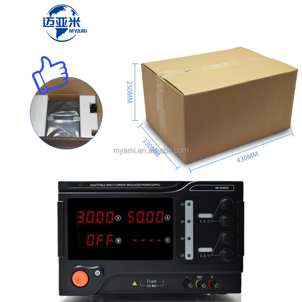 Adjustable High Power Dc Lab Power Supply 1500W - قابل للتعديل 500 فولت 2a 3a