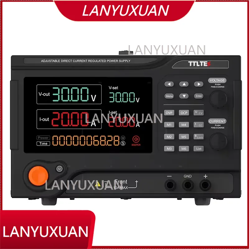 Programmable Dc Power Supply 60V 10A - مزود طاقة تبديلي قابل للبرمجة TTLTES