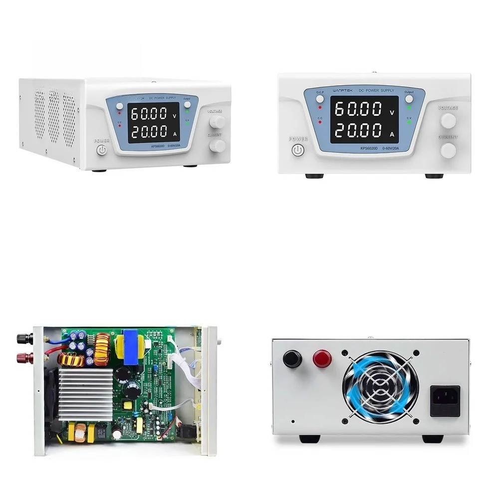 High Power 60V 20A Bench Power Supply - مزود طاقة تيار مستمر بشاشة LED