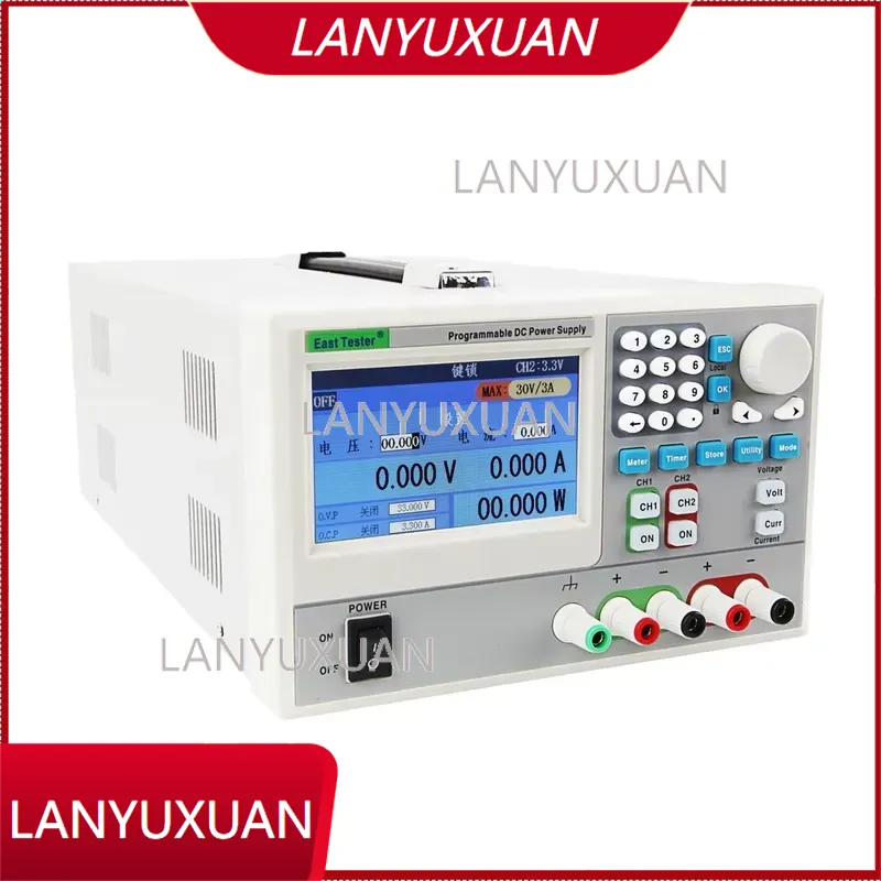 Dual Channel Linear Power Supply 30V 5A - مزود طاقة خطي قابل للبرمجة ET