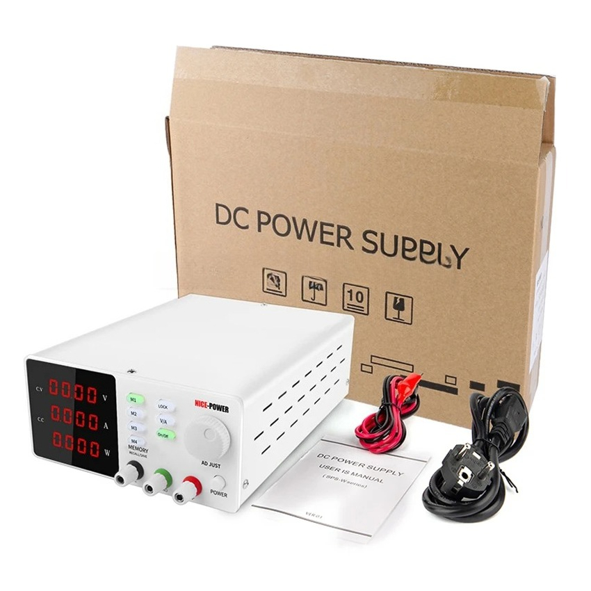 عرض ساخن لعام 2025: مزود طاقة  - مراجعة High Precision Adjustable Lab Power Supply 120V 3A وسعره