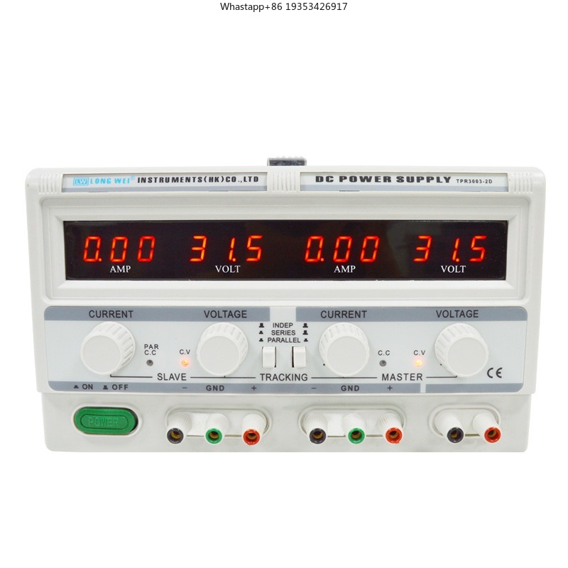 مصدر طاقة خطي جديد قابل للتعدي - مراجعة Dual Channel Linear Power Supply 30V 5A وسعره