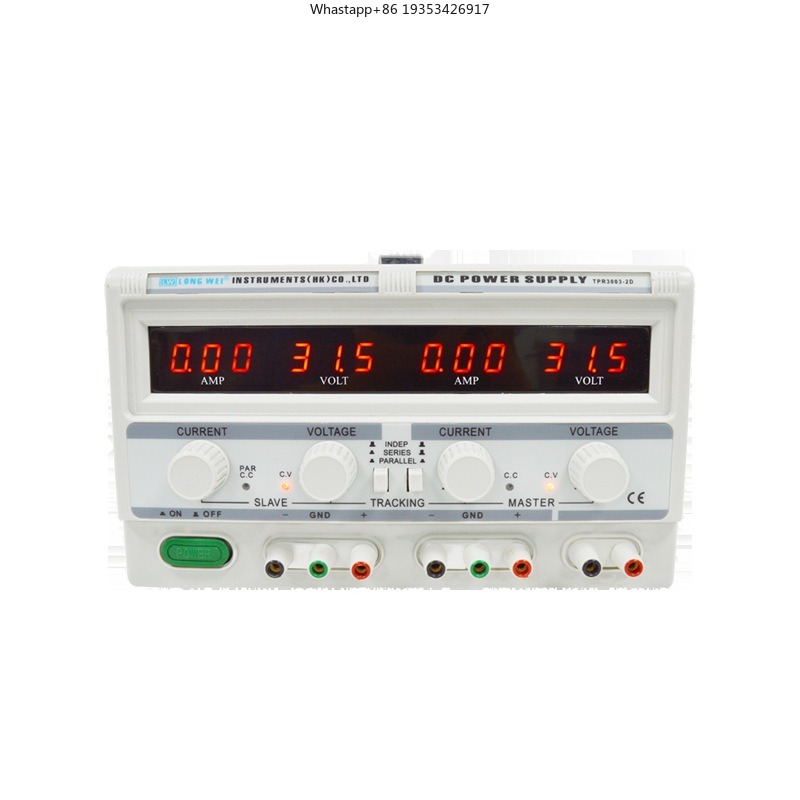 مصدر طاقة خطي جديد قابل للتعدي - مراجعة Dual Channel Linear Power Supply 30V 5A وسعره