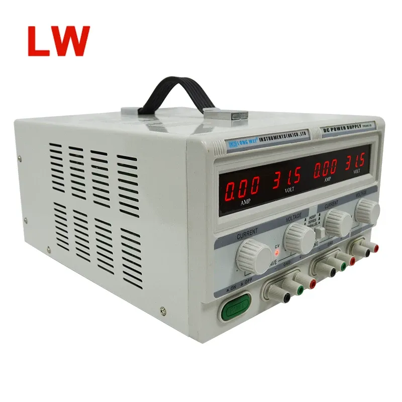 1 قطعة مصدر طاقة تيار مستمر من - مراجعة Dual Channel Linear Power Supply 30V 5A وسعره