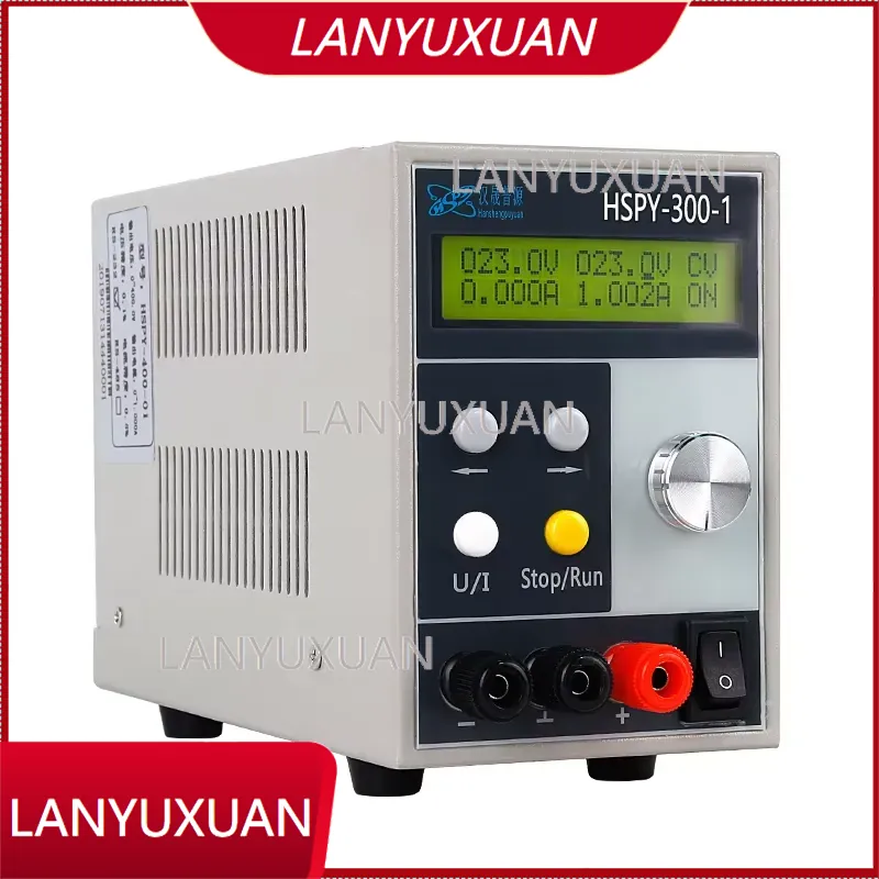 مصدر طاقة رقمي HSPY300-1 بقوة  - مراجعة Switching Dc Power Supply 300V 1A وسعره