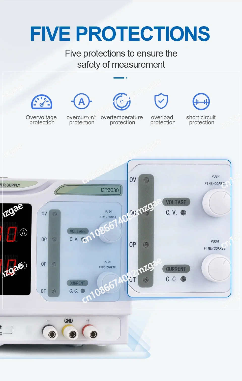 1800 واط التبديل الرقمي 60 فول - مراجعة High Power 60V 20A Bench Power Supply وسعره
