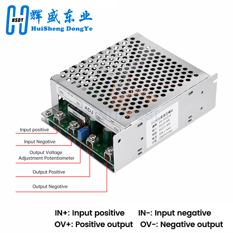 1000 واط 50A تنحى وحدة تيار مس - مراجعة Step Down Dc Power Supply Module 1000W وسعره