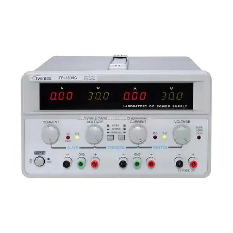 مصدر طاقة تيار مستمر مزدوج الق - مراجعة Dual Channel Linear Power Supply 30V 5A وسعره