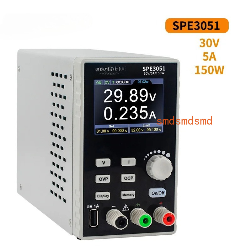 مصدر طاقة تيار مستمر قابل للبر - مراجعة Programmable Dc Power Supply 60V 10A وسعره