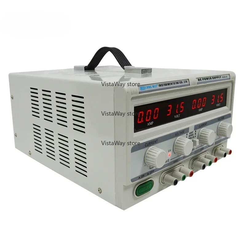 المزدوج تيار مستمر موفر طاقة ت - مراجعة Linear Dc Power Supply Triple Output وسعره