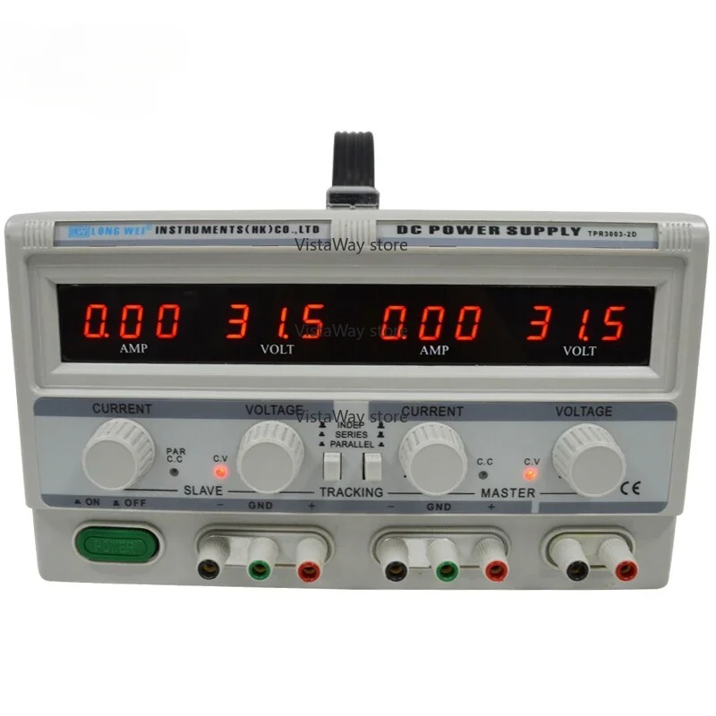 المزدوج تيار مستمر موفر طاقة ت - مراجعة Linear Dc Power Supply Triple Output وسعره